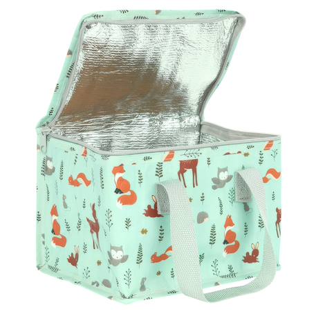 Sac à goûter isotherme Bleu+Jaune+Noir+Rose+Rouge+Vert menthe+Violet 31 - vertbaudet enfant 