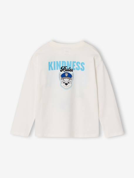 T-shirt manches longues Pat Patrouille garçon écru 2 - vertbaudet enfant 