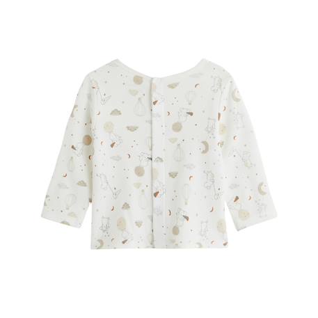 Ensemble salopette bébé en velours et t-shirt eliah Marron 5 - vertbaudet enfant 