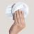 Lot de 6 coussinets d'allaitement lavables en soie blanc Blanc 2 - vertbaudet enfant 