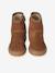 Boots fille cuir zippées marron+taupe 4 - vertbaudet enfant 