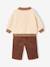 Ensemble bébé garçon sweat et pantalon cacao 4 - vertbaudet enfant 