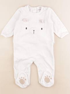 Pyjama velours - 2 ans  - vertbaudet enfant