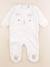 Pyjama velours - 2 ans Blanc 1 - vertbaudet enfant 