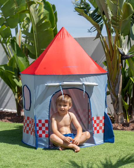 Tente de plage enfant avec filet respirant Multicolore+Rose 4 - vertbaudet enfant 
