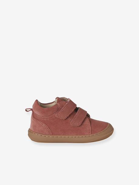 Chaussures premiers pas bébé scratch beige imprimé+bleu imprimé+bronze+lot rose+mauve+or+rose+rose imprimé+rose poudré+turquoise+vert imprimé+vieux rose 65 - vertbaudet enfant 