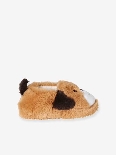 Chaussons enfant fille fourrés marron 3 - vertbaudet enfant 