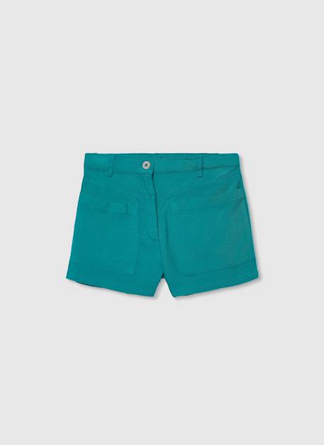 Short pour fille Bleu 1 - vertbaudet enfant 