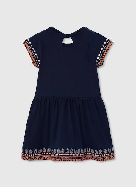 Robe en maille Bleu 3 - vertbaudet enfant 