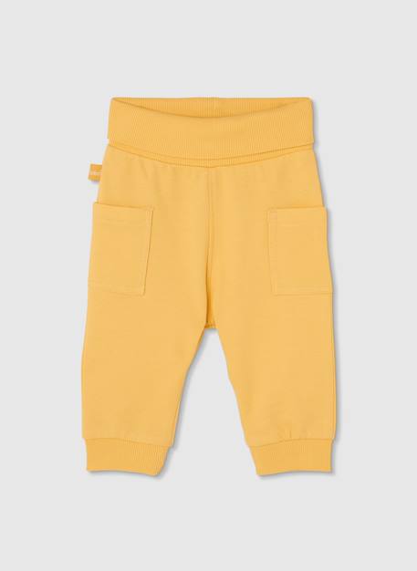 Pantalon bébé coton Jaune 2 - vertbaudet enfant 