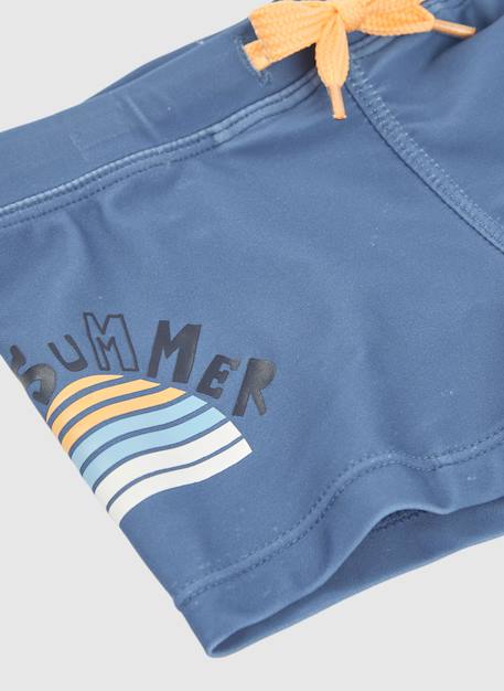 Maillot de bain garçon à rayures Bleu 3 - vertbaudet enfant 
