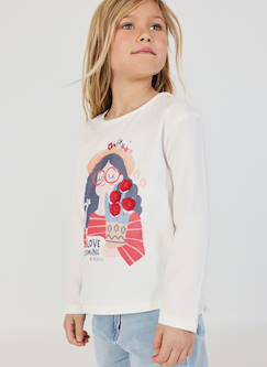 T-shirt fille en coton  - vertbaudet enfant