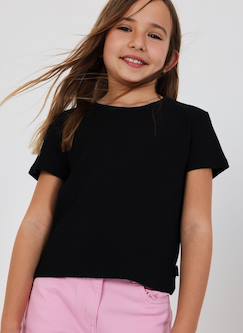 -T-shirt fille coton