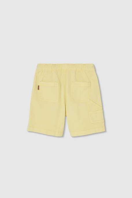 Bermuda en maille Jaune 3 - vertbaudet enfant 