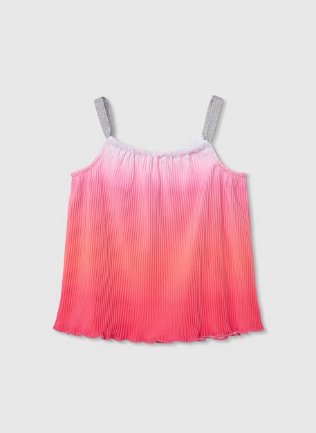 Débardeur en mousseline fille Rose 2 - vertbaudet enfant 