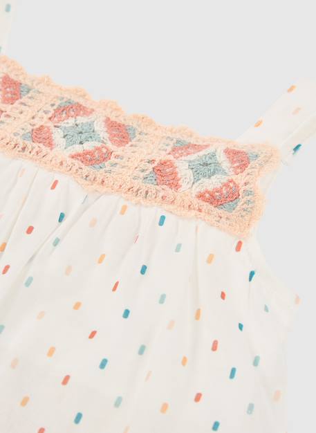 Robe bébé Blanc 4 - vertbaudet enfant 