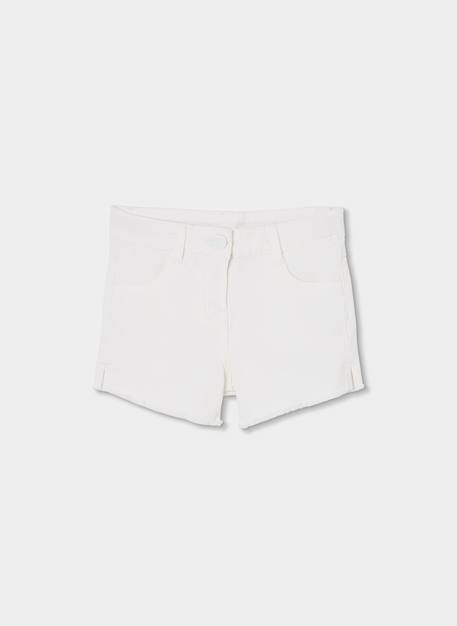 Short en coton Blanc 2 - vertbaudet enfant 