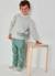 Pull enfant coton crocodile Gris 1 - vertbaudet enfant 