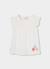 T-shirt fille coton Blanc 3 - vertbaudet enfant 