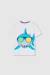 T-shirt enfant coton requin Blanc 2 - vertbaudet enfant 