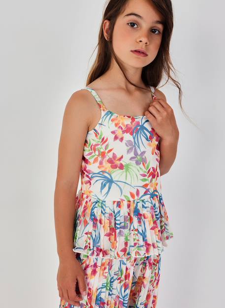 Blouse fille imprimé feuille  - vertbaudet enfant