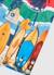 Maillot de bain garçon en tissu recyclé planche de surf Orange 4 - vertbaudet enfant 