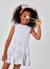 Robe en satin Blanc 1 - vertbaudet enfant 