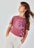 T-shirt fille coton Lilac 1 - vertbaudet enfant 