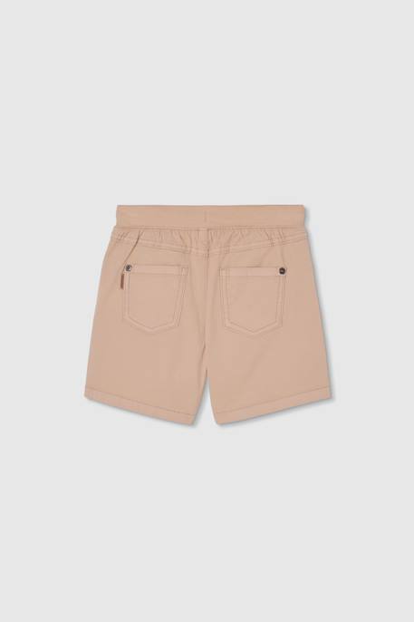 Bermuda garçon en coton Marron 3 - vertbaudet enfant 
