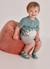 Ensemble bébé t-shirt et short en coton Vert 2 - vertbaudet enfant 