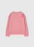 Sweat-shirt fille en coton Orange 4 - vertbaudet enfant 