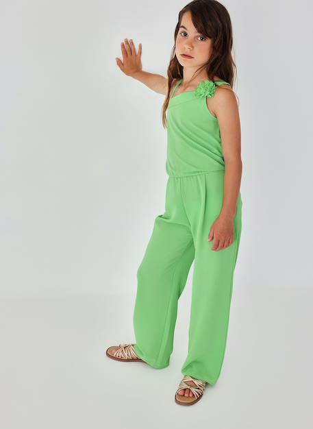 Combinaison imprimée Vert 1 - vertbaudet enfant 