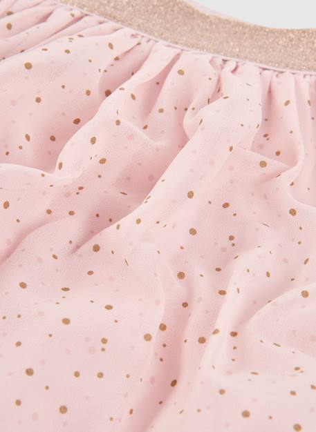 Jupe en mousseline imprimée Rose 3 - vertbaudet enfant 