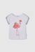 T-shirt fille coton Blanc 2 - vertbaudet enfant 