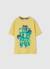 T-shirt garçon motif palmiers Jaune 2 - vertbaudet enfant 