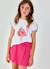 Jupe-culotte Rose 1 - vertbaudet enfant 