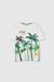 T-shirt enfant imprimé palmier Blanc 2 - vertbaudet enfant 