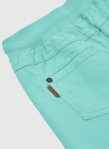Bermuda garçon en coton Vert 4 - vertbaudet enfant 