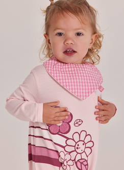 -Lot de 2 bavoirs bébé en coton imprimé