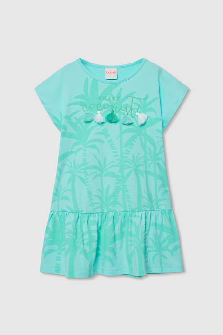 Robe en maille Bleu 1 - vertbaudet enfant 