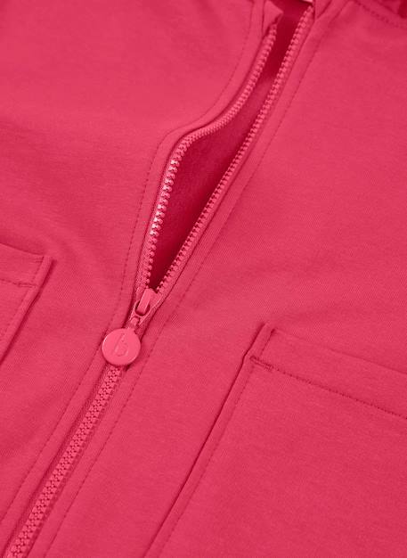 Gilet à capuche fille Rose 3 - vertbaudet enfant 