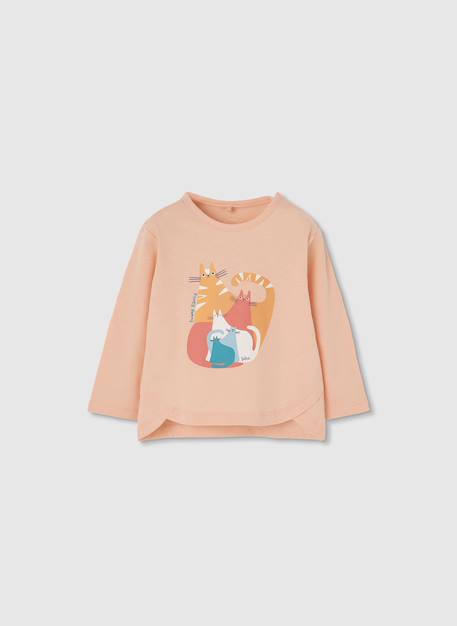 Ensemble bébé t-shirt et pantalon coton Marron 4 - vertbaudet enfant 