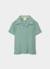 Polo enfant lin Vert 2 - vertbaudet enfant 