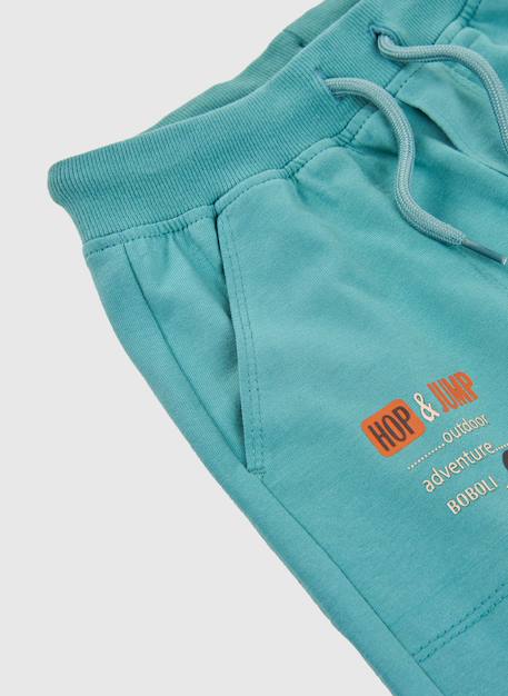 Short garçon coton Vert 3 - vertbaudet enfant 