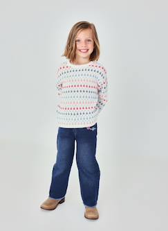 -Pantalon fille en denim