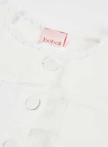 Veste coton Blanc 4 - vertbaudet enfant 
