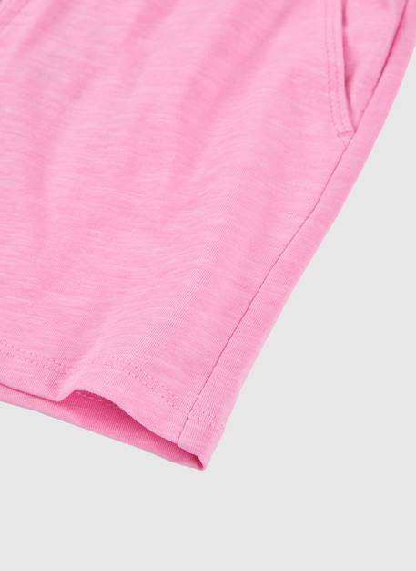 Short jersey flammé pour fille Rose 4 - vertbaudet enfant 