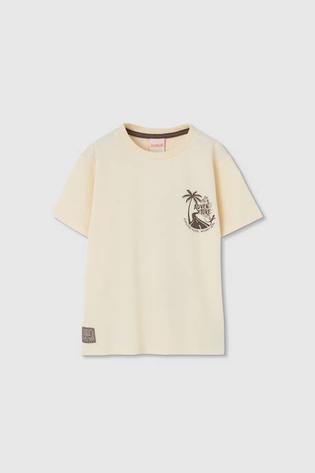 T-shirt enfant en coton Ecru 2 - vertbaudet enfant 