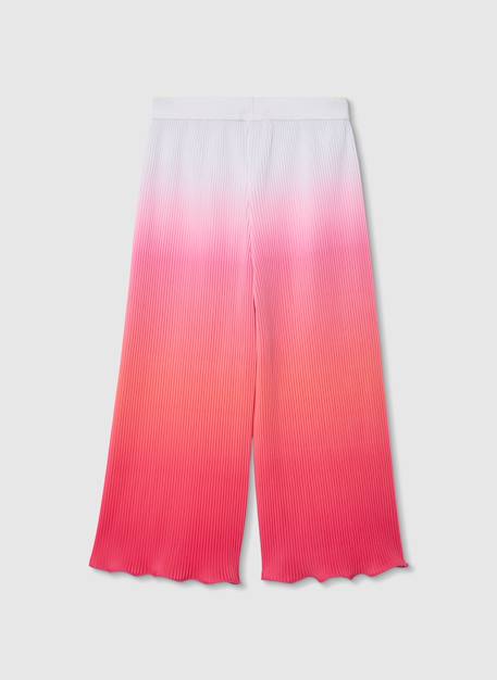 Pantalon fille en mousseline Rose 3 - vertbaudet enfant 