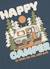 T-shirt garçon en maille imprimé camper Vert 4 - vertbaudet enfant 